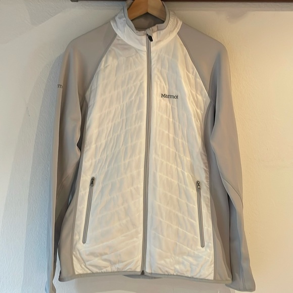 Marmot Variant Woman’s Insulated Jacket, White/Grey. Size XL - Picture 3 of 13